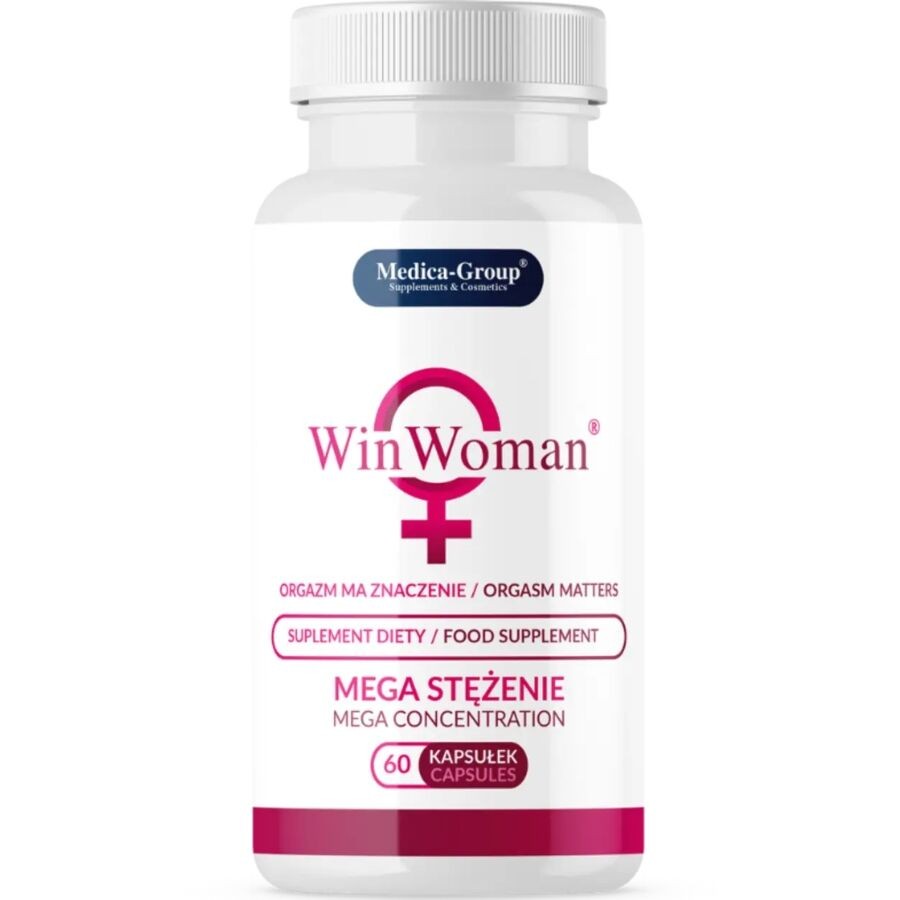 MEDICA GROUP - WIN WOMAN LIBIDO ENLARGEMENT 60 CÃPSULAS
